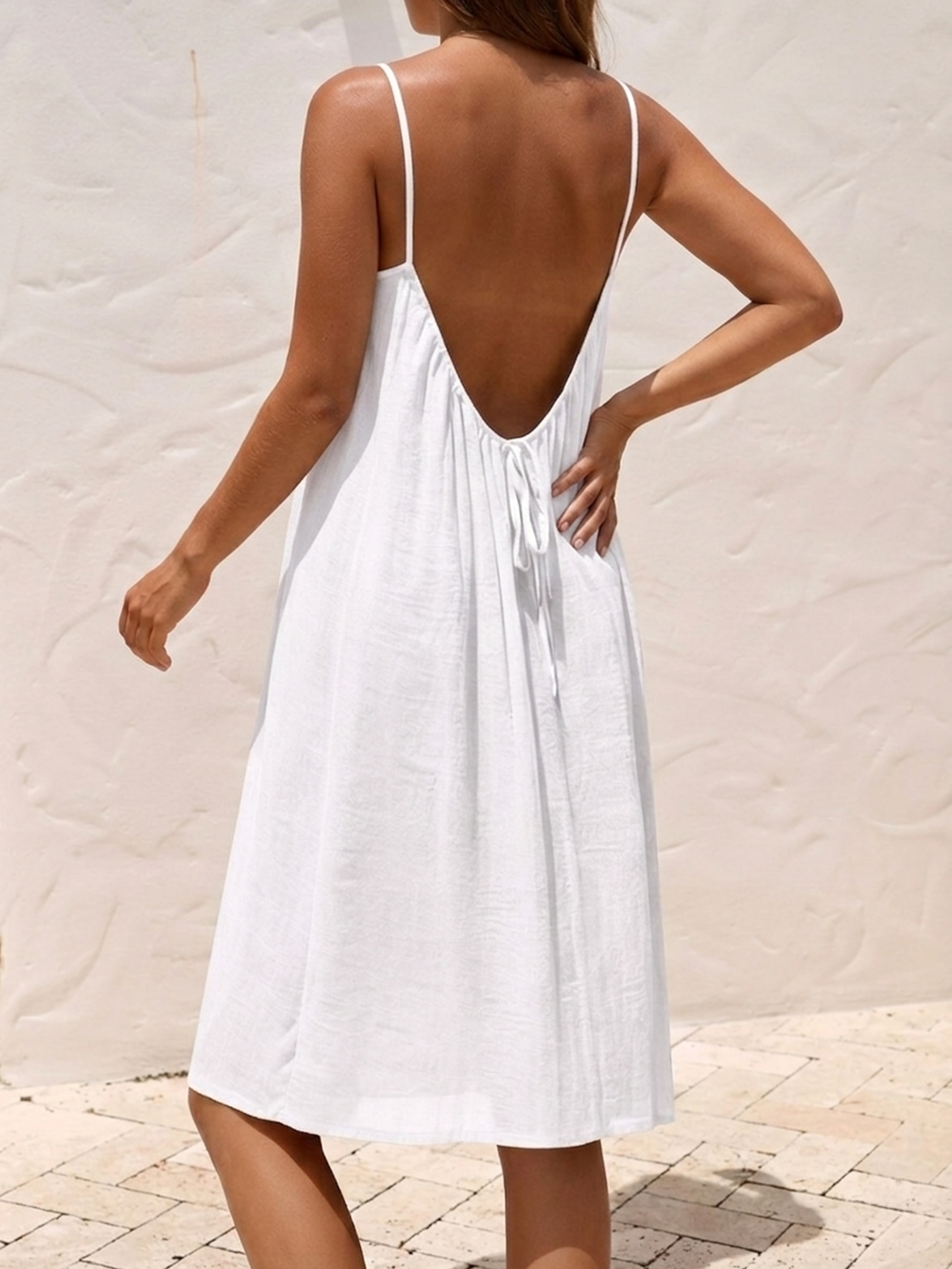 Sunshine Backless Sundress