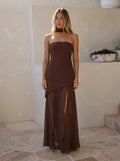 Off Shoulders Asymmetrical Dress