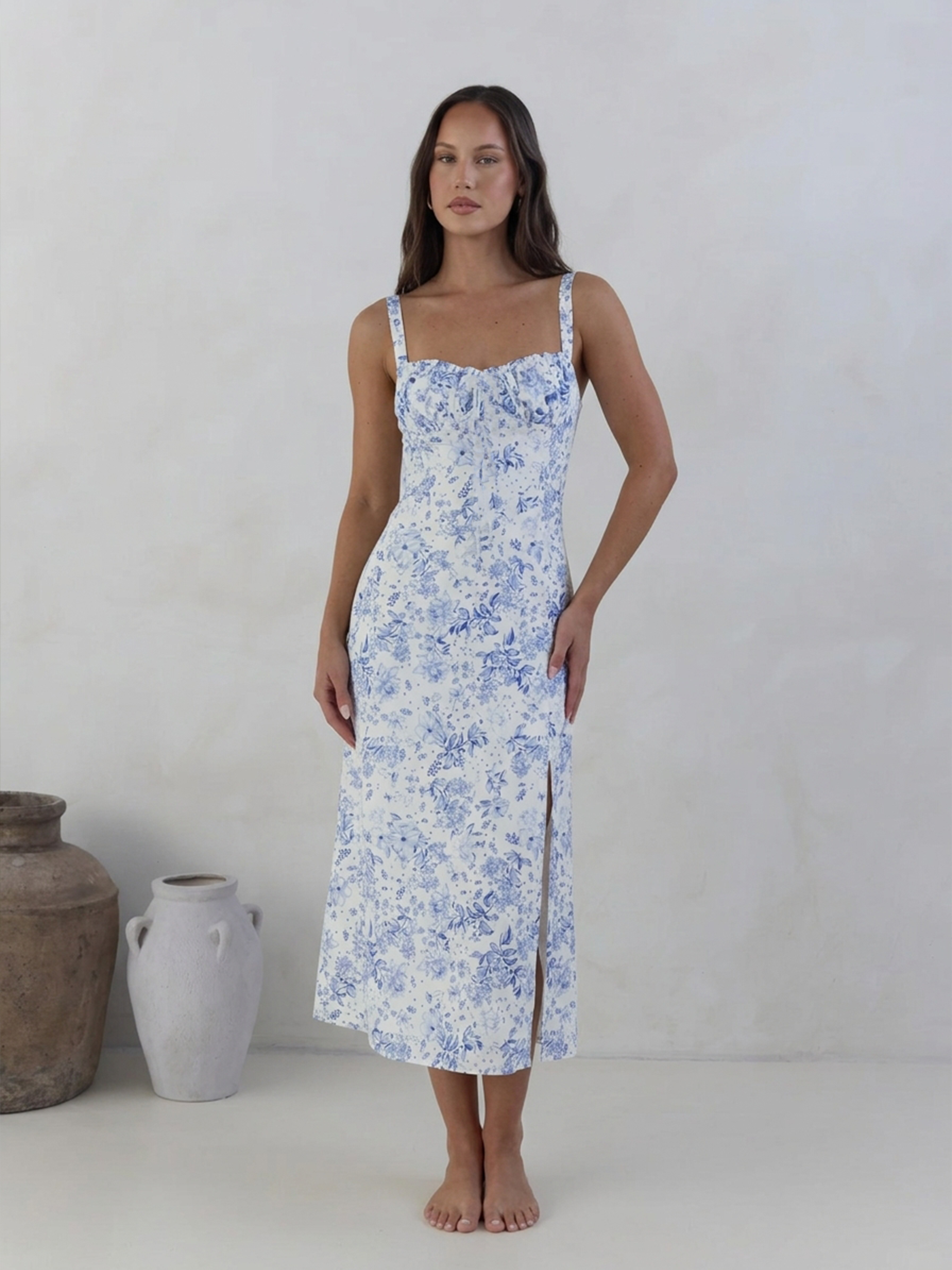Floral Strap Dress