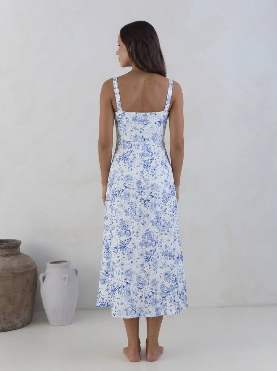 Floral Strap Dress