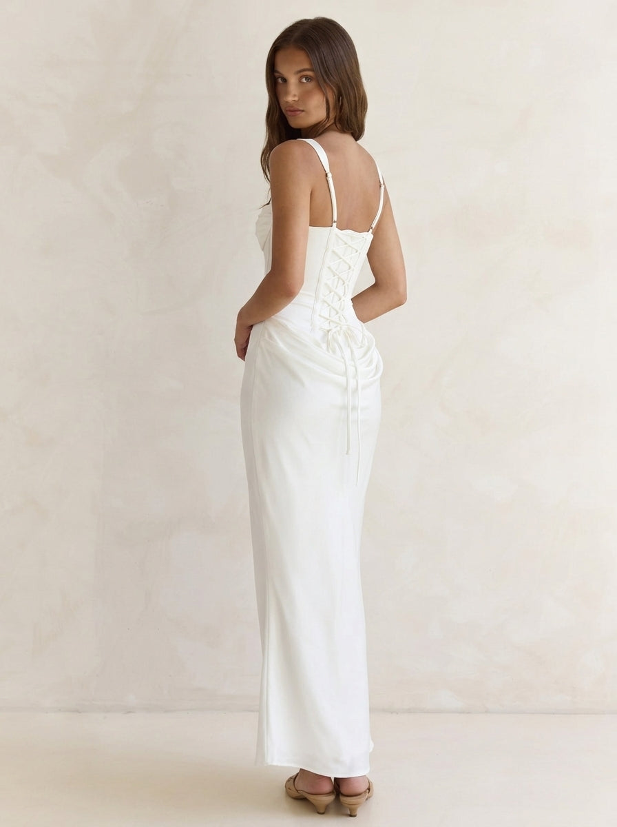 Fishbone Bodycon Dress
