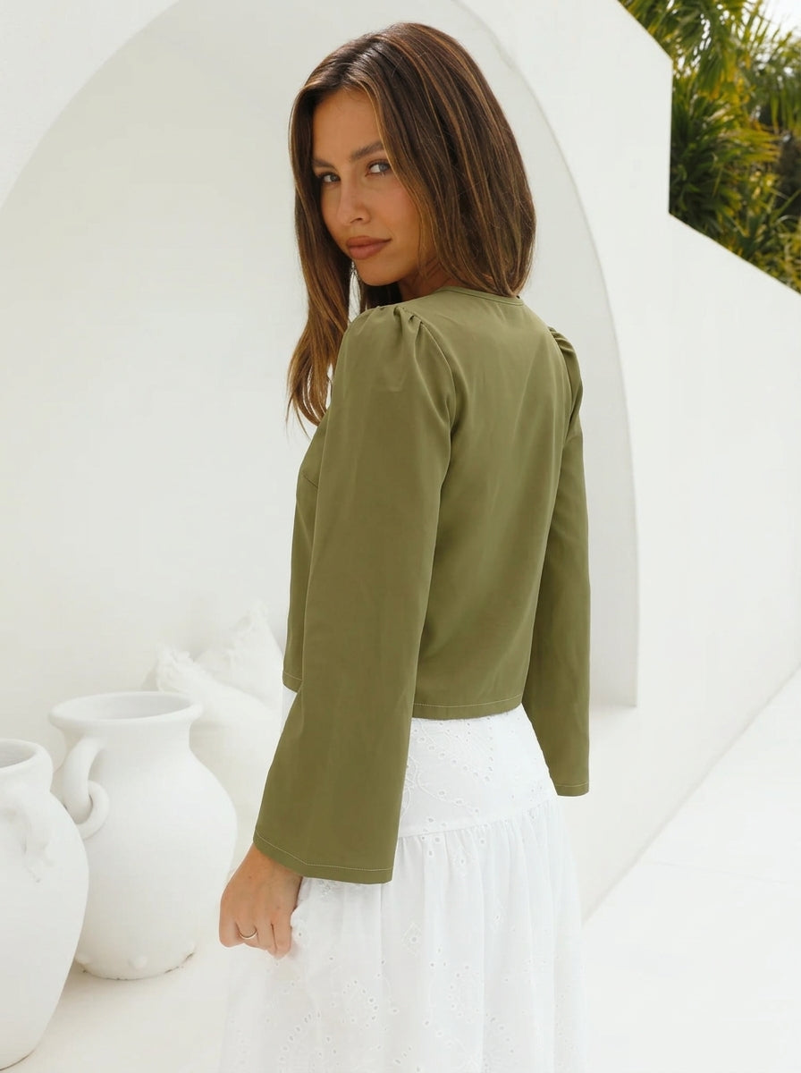 Pearlescent Jewels Crop Top