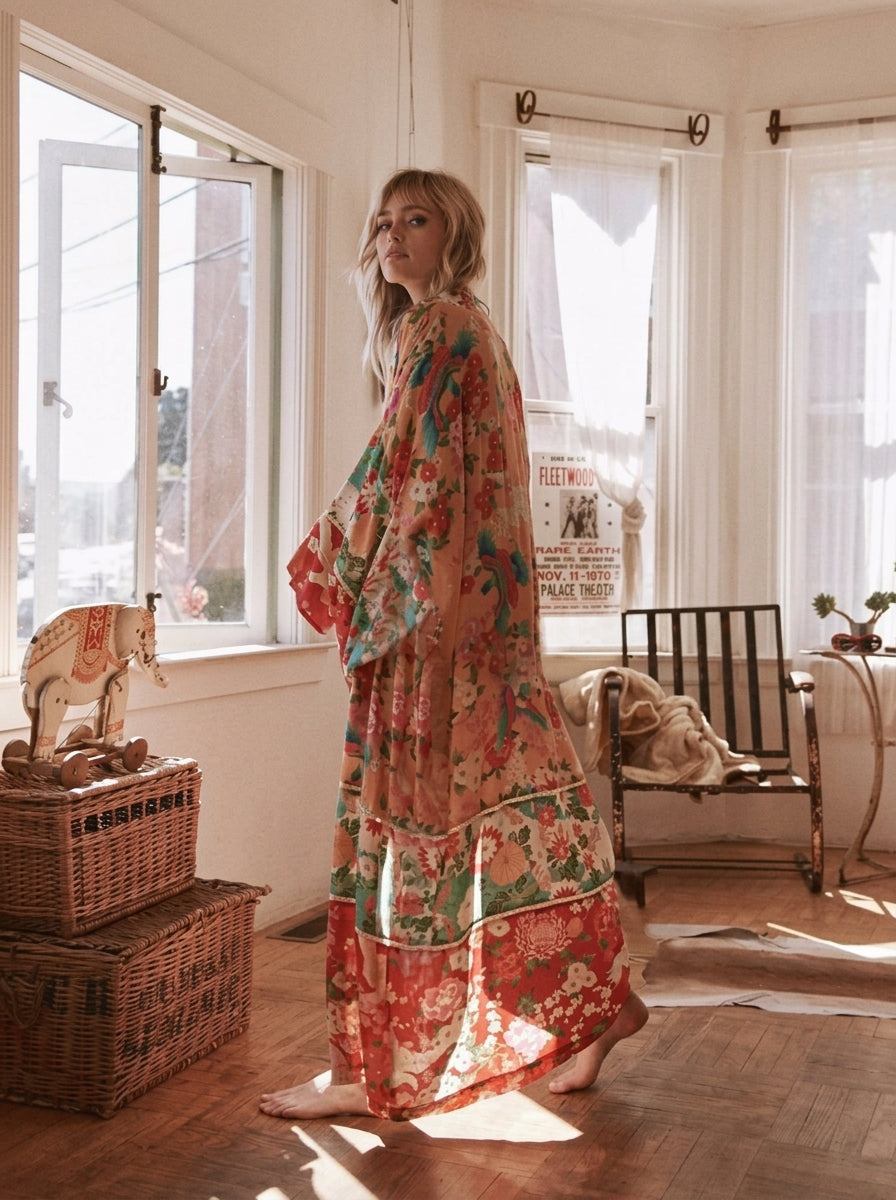 Floral Chiffon Cover-Up