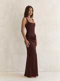 Fishbone Bodycon Dress