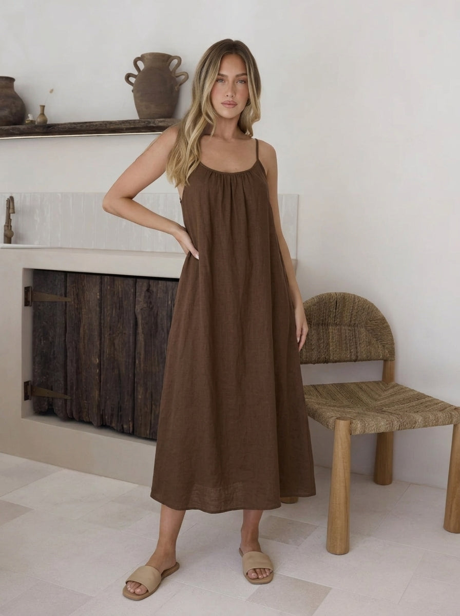 Sunshine Backless Sundress
