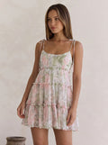 Summer Print Sling Dress