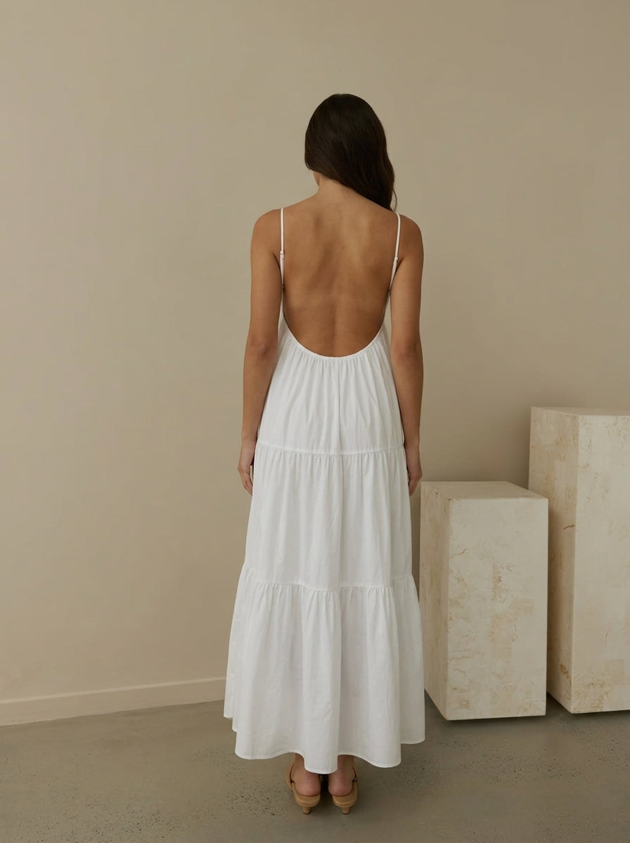 Clean White Dress