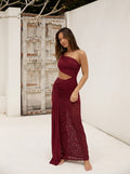Secret Agent Seducer Maxi Dress