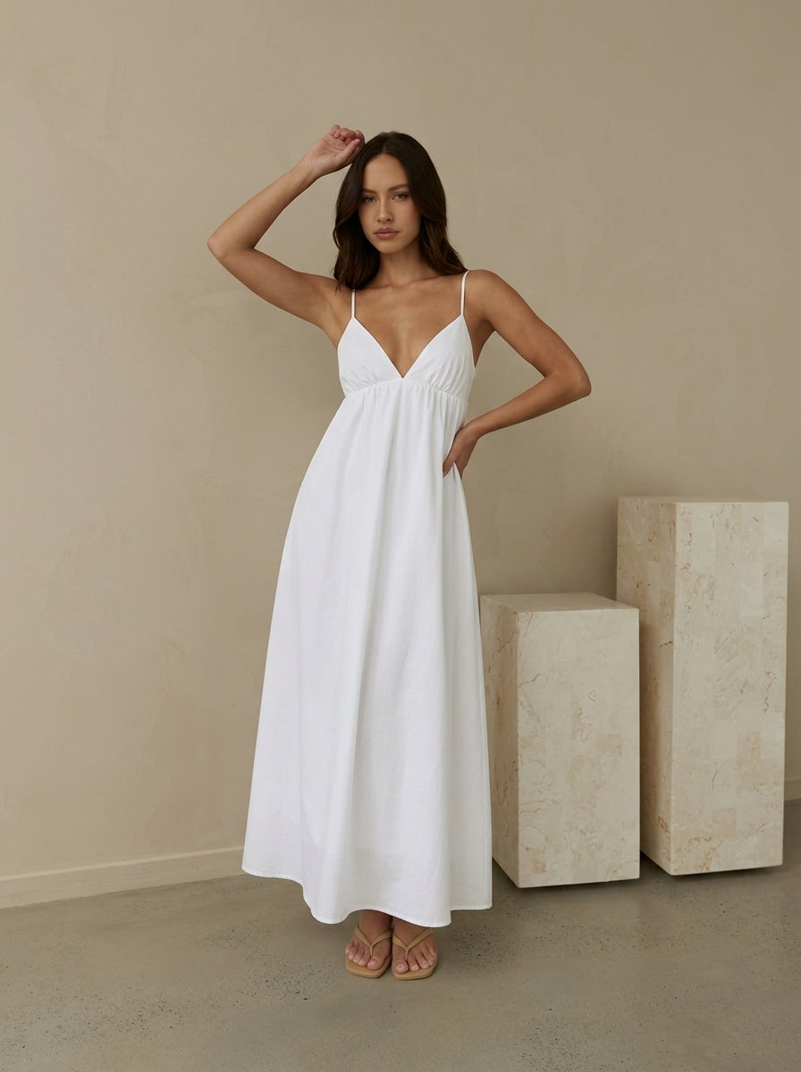 Clean White Dress