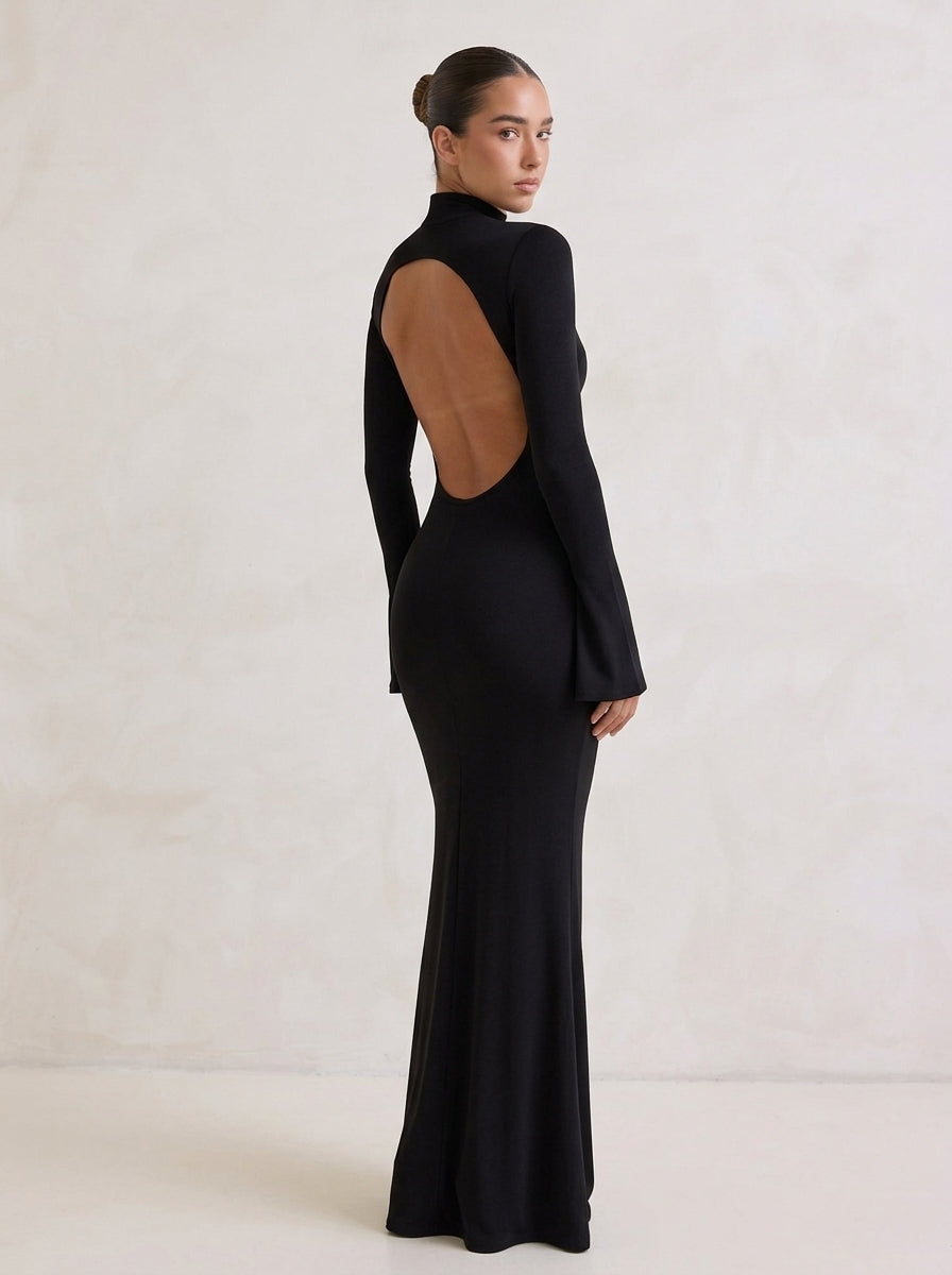 Panther Black Dress
