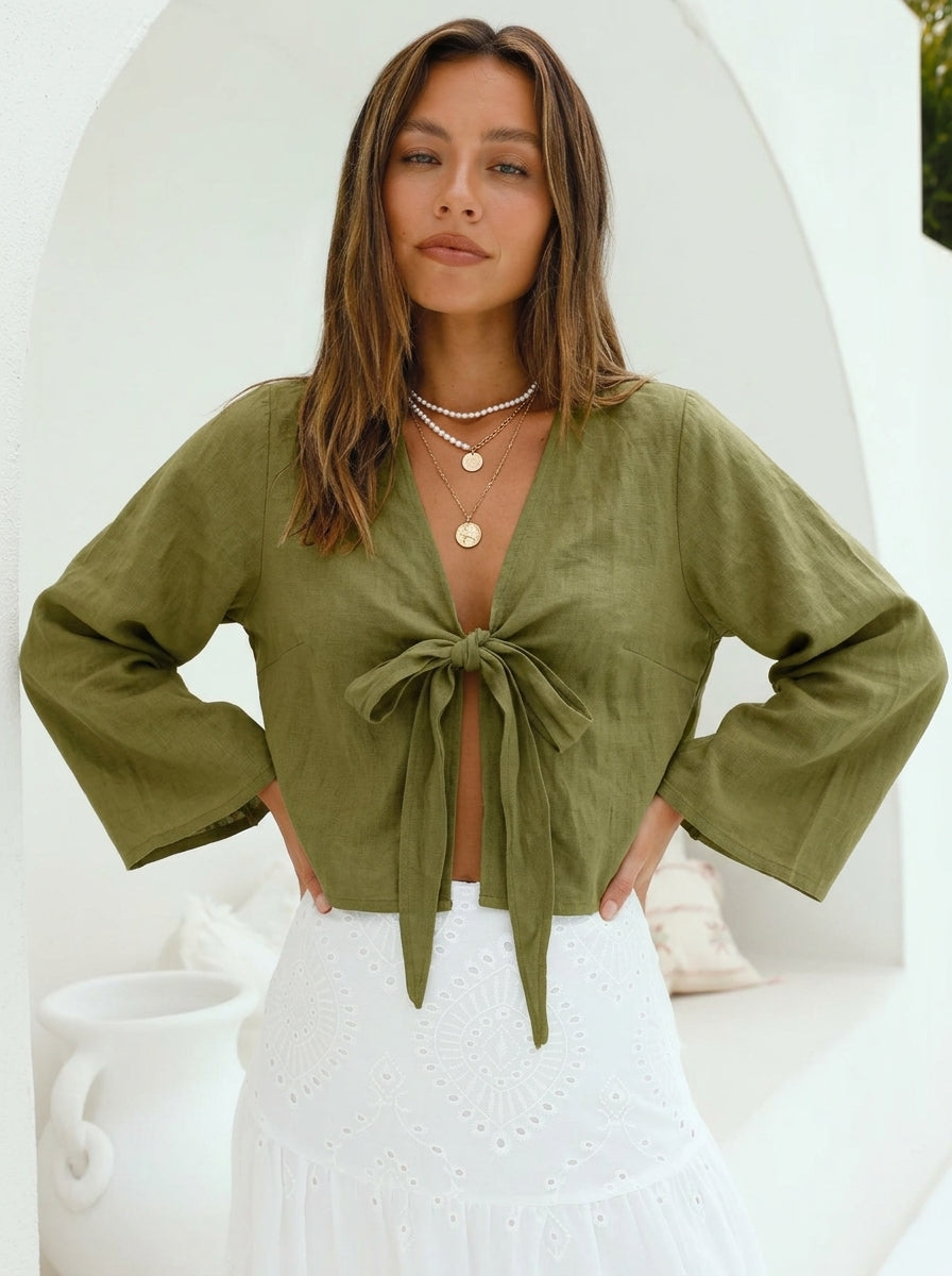 Pearlescent Jewels Crop Top