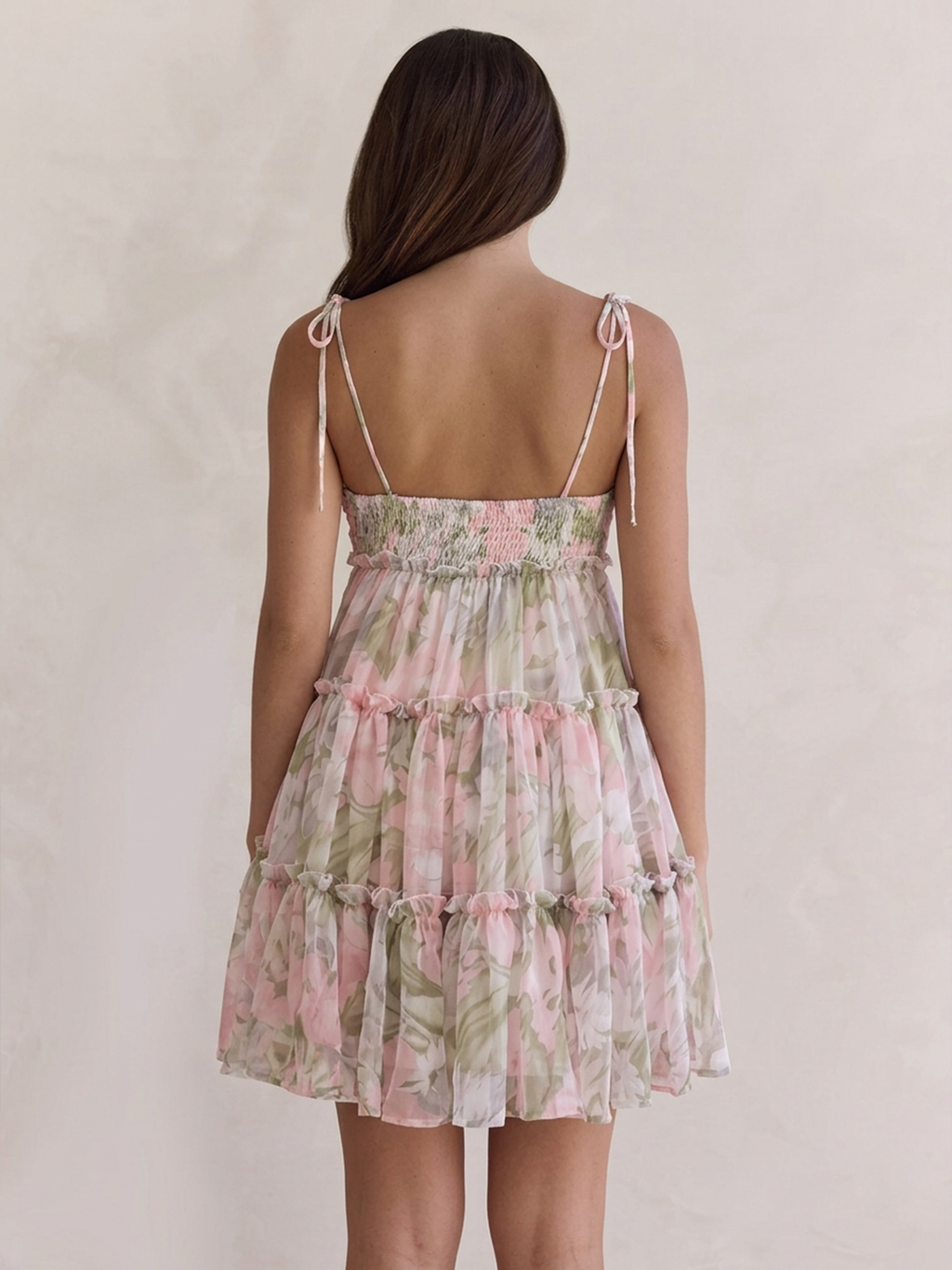 Summer Print Sling Dress