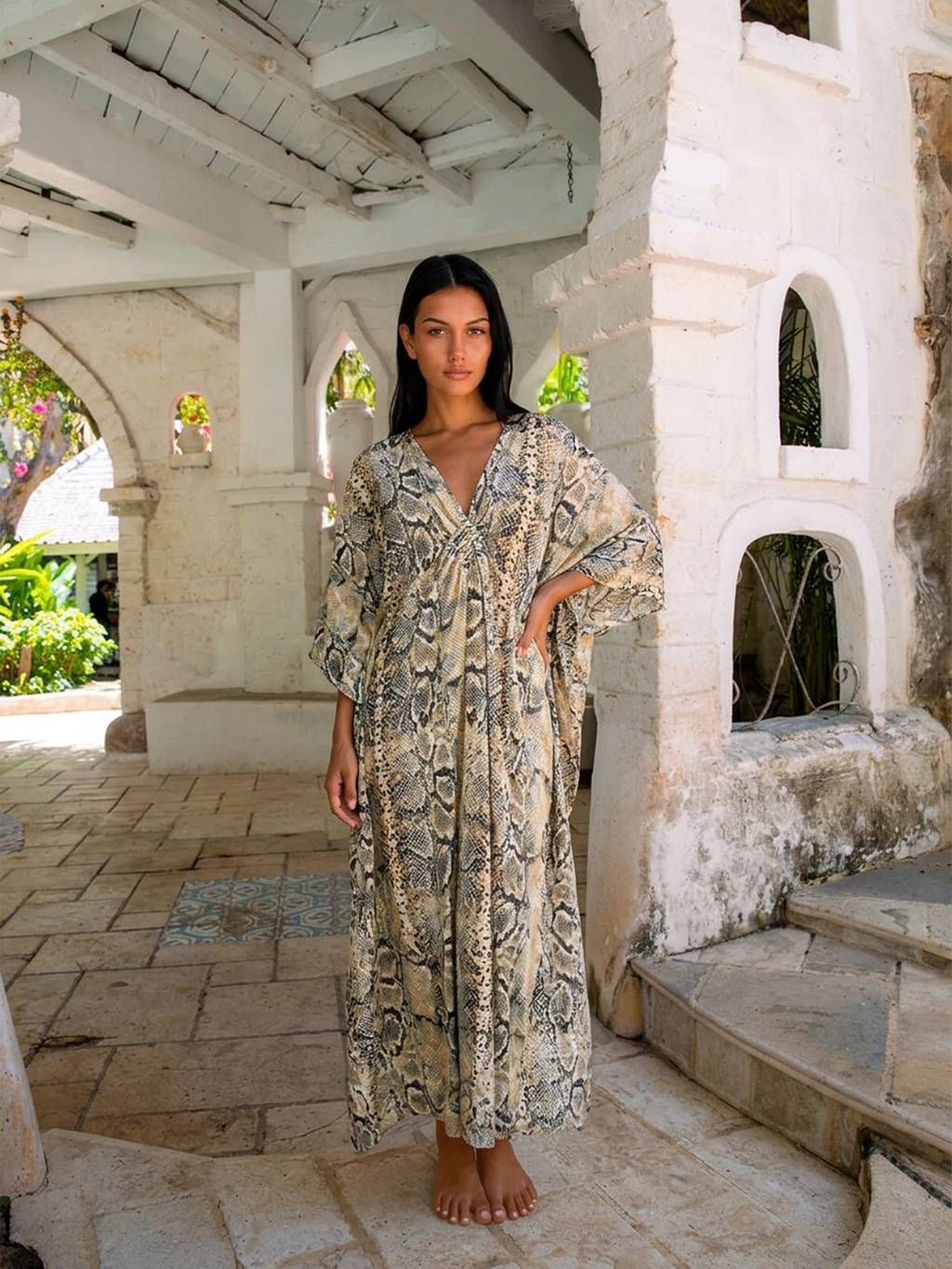 Robe Paréo Imprimée Riviera